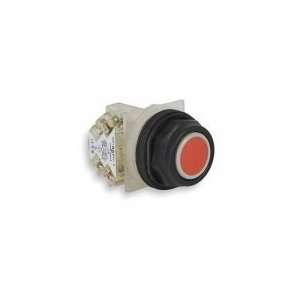  Square D Push Button, 30mm, Red, Plastic, 1NO 