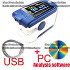   Fingertip Pulse Oximeter Spo2 Blood Monitor PULSE RATE USB PC software