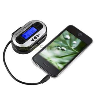 For Samsung Galaxy S 4G LED FM Transmitter Car Adapter  