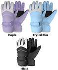 NEW Ladies Waterproof Winter Ski Gloves w/ Thinsulate Lining