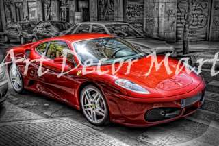 Ferrari F430 CANVAS WALL ART  