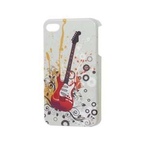  Gino Red Guitar Hard Plastic IMD Back Guard Protector for iPhone 