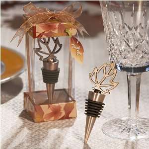 Autumn Themed Wine Bottle Stopper (Set of 14)   Baby Shower Gifts 