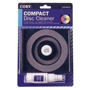  Coby Wet/Dry Compact Disc Cleaner Electronics