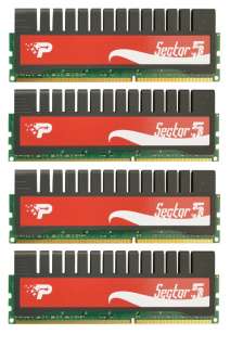 16GB Patriot RAM Sector 5 G Series Memory (4 X 4GB) Dual Channel DDR3 