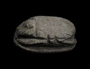 APHRODITE  ANCIENT LARGE EGYPTIAN HEART SCARAB  