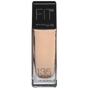  Maybelline New York Fit Me Foundation, 135 Creamy Natural 