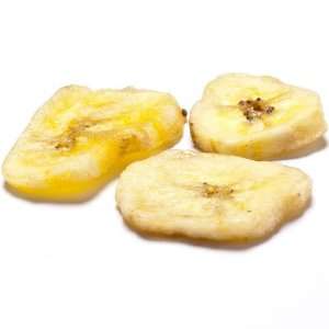 Dried Banana Chips   1 bag, 8 oz  Grocery & Gourmet Food