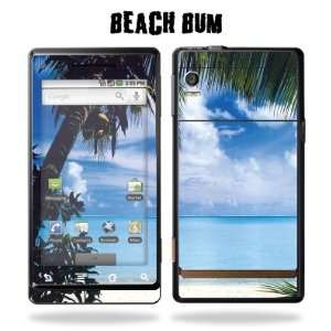   Droid Phone Protective Vinyl Skin Verizon   Beach Bum 