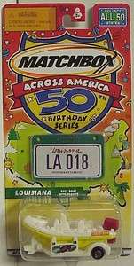   50th Birthday State series Louisiana Raft Boat w/trailer with graphics