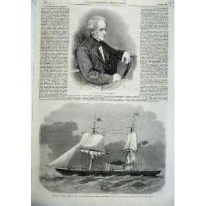  Mr Isaac Taylor 1865 Steam Ship Ruahini Panama Mail