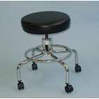   Medical Classic Doctors Stool without Back with Foot Ring & Casters