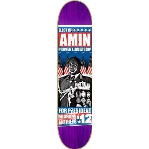  Anti Hero Miorana Campaign Deck 8.25 Purple Skateboard 