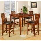 Alpine Furniture Silverton 5 Piece Pub Set (With 1 Table And 4 Chairs)