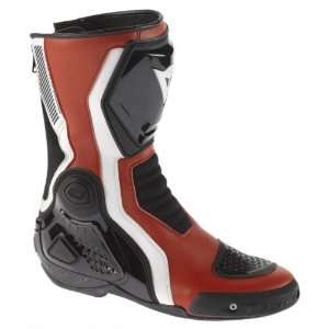  DAINESE GIRO BOOTS RED/WHITE/BLACK 46: Automotive