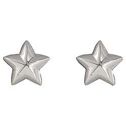   Sterling Silver Star Stud Earrings from our Earrings range   Tesco