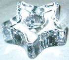 Clear Glass Chime Candle holder 1/2  Diameter   Wicca, Witch,  