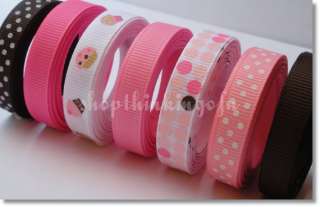    Colors    3/8 inch Grosgrain Ribbon Lot/Collection (14 yards)  
