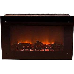   Electric Fireplace   Black  Fire Sense For the Home Accent Fireplaces