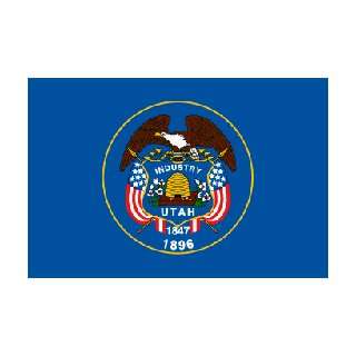 Utah State Flag Flag Nylon 12 in. x 18 in.