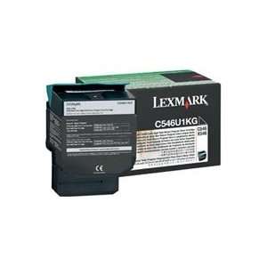 Lexmark C546U1KG Toner Cartridge   Black. BLACK TONER CARTRIDGE EXTRA 