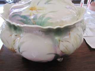 Prussia Porcelain Biscuit Jar/Cachepot  