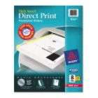 Avery Direct Print Index Dividers, Eight Tab, White