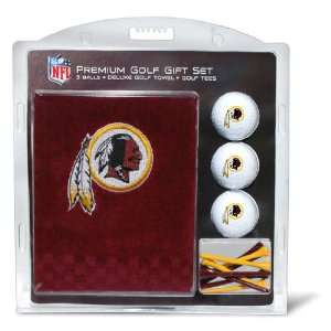   Redskins Embroidered Golf Towel (3 Golf Balls/12 Tee Gift Set