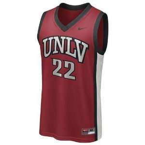  UNLV Rebels #22 Basketball Replica Jersey (Red) Sports 