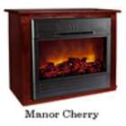 Heat Surge Fireplace with Amish Made Mantle Cherry, SC 99 4024 06
