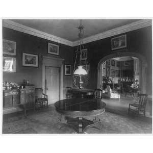  Building interior,Dining Room,Wye House,Talbot County,Maryland 