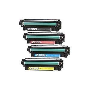  Combo Pack HP Color Toners for Color LaserJet CP3525n 