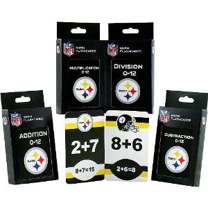   Pittsburgh Steelers Math Pack Flash Cards