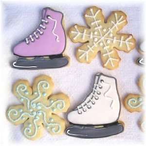  Winter Wonderland Theme Ice Skate Cookies Kitchen 