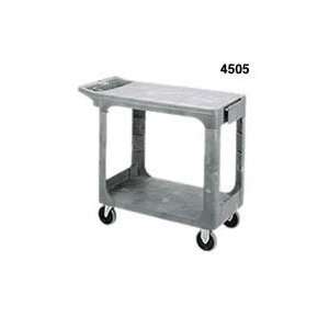   Flat Shelf Utility Cart 400lb max cart (4505GY) Category: Utility