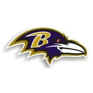 Baltimore Ravens 12 Right Logo Car Magnet