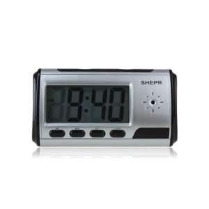  Digital Alarm Clock with Hidden Camera   FREE 32GB Card: Camera
