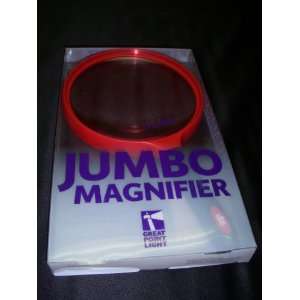  GREAT POINT LIGHT JUMBO MAGNIFIER RED 2.0X Office 
