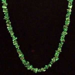  Malachite Tumbled Chips Necklace (36)   1pc. Everything 