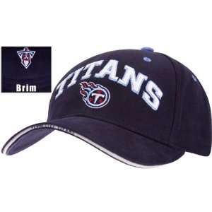  Tennessee Titans   3D Logo Adjustable Baseball Cap: Sports 