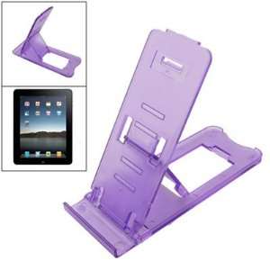   Desk Purple Plastic Auto Holder Stand for Apple iPad 2G Electronics