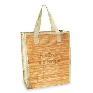  Eco Friendly Bamboo Grocery Tote Bag: Home & Kitchen
