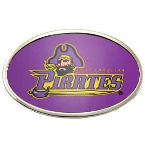 East Carolina Pirates Team Logo Oval Belt Buckle Sports 