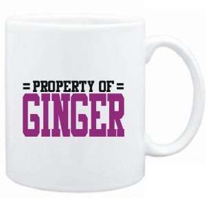  Mug White  Property of Ginger  Female Names