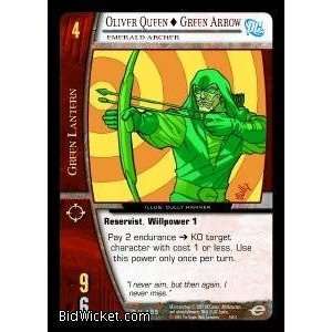  Oliver Queen   Green Arrow, Emerald Archer (Vs System 