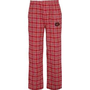 Temple Owls Youth Crimson/Charcoal Legend Flannel Pants