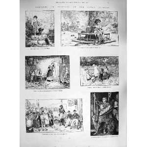   : 1885 ROYAL ACADEMY ART SEDGMOOR PRINCE WALES MILTON: Home & Kitchen