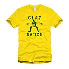 Clay Nation Green Bay Packer Clay Matthews T Shirt