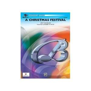 Christmas Festival Conductor Score & Parts Concert Band By Leroy 