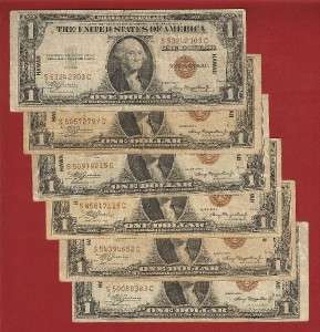  CURRENCY 1935A HAWAII $1 SILVER CERTIFICATE, WORLD WAR II, Old Paper 